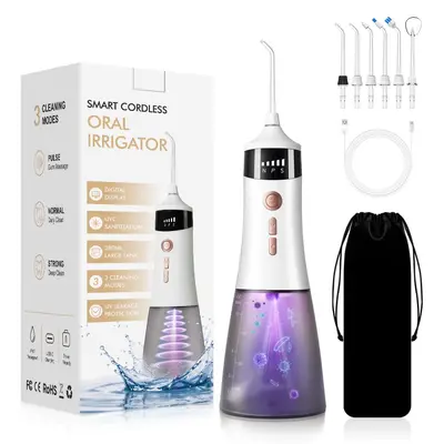 Electric Water Flosser with UV Sterilization, Large Tank - 8