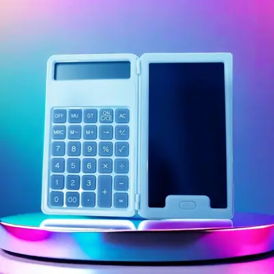 Rechargeable Foldable Handwriting Tablet with Calculator Function - 11