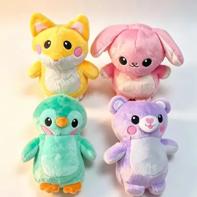 TK GlowBabies Işıklı Peluş Oyuncak, Parlak Boyama Figür, Çocuklar İçin