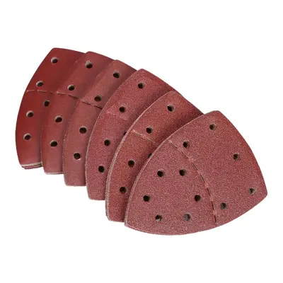 Üçgen zımpara kağıdı seti 152x105 mm, 11 delikli, cırt cırtlı