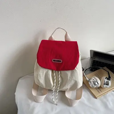 Leichter Nylon-Mini-Rucksack für Damen, Reise - 9
