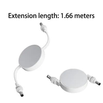 DC-DC Stromkabel, 5521 Doppelkopf ausziehbar - 2