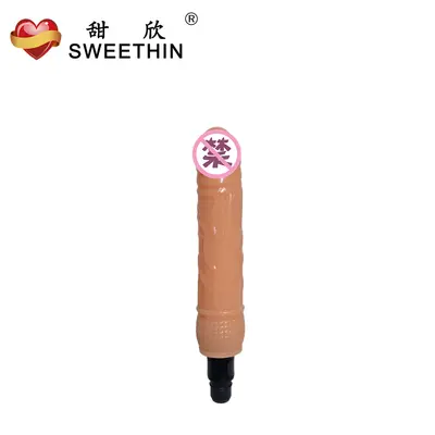 Tianxin Mini Masaj Tabancası Başlığı M89 Gerçekçi Yapay Penis Şekilli Aksesuar