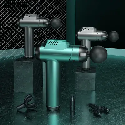 Electric Mini Massage Gun, Multi-Speed Smart Fascia Gun for Home - 4