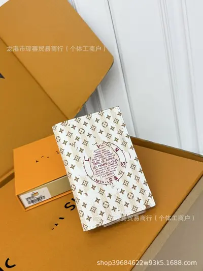 护照本M64502徽章新品花彩零钱包卡包小众ins多卡位卡包跨境热卖 - 7