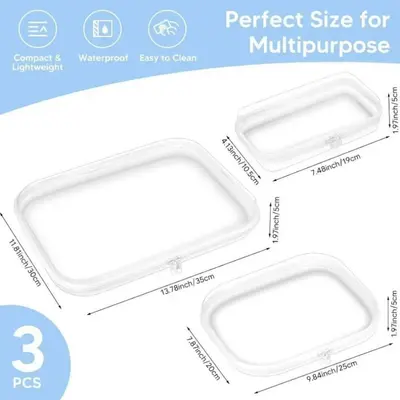 Amazon Best-Seller Aufbewahrungsbox - Tragbare Organizer Tasche für Zuhause und Reisen - Tragbarer Make-up Koffer - Mehrzweck Aufbewahrungsbox