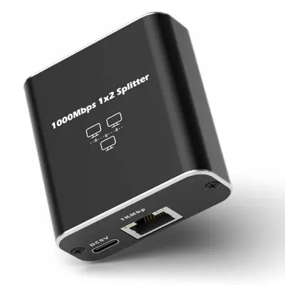 RJ45 Gigabit Netzwerk-Splitter, Eins auf Zwei - 4
