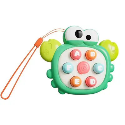 Cute Duck Whack-a-Mole Decompression Toy for Babies, Mini Keychain - 6