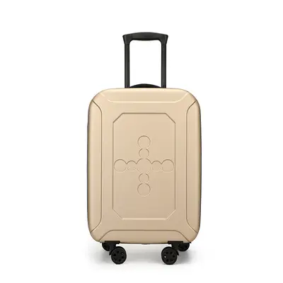 Foldable Trolley Suitcase 20 inch Universal Wheels Portable Carry-On - 9