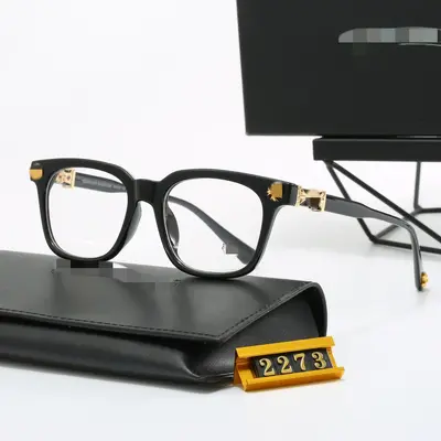 Retro-Sonnenbrille, schwarzer Rahmen, Klarglas, Herbstmodell - 7