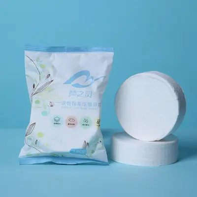 Disposable Compressed Folding Bath Towel for Travel - 7