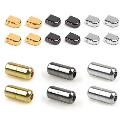 Bağsız Metal Ayakkabı Tokası, Yuvarlak Kapsül Basmalı Toka, Unisex