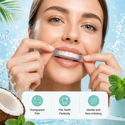 Coconut Oil Teeth Whitening Strips - 4