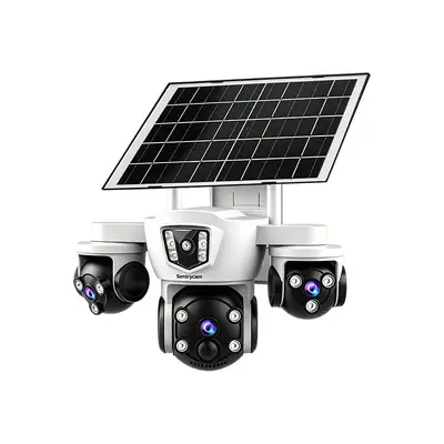 Solar-powered security camera, 4G, outdoor, waterproof - 5
