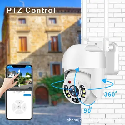 Dome-Kamera 3 Megapixel Full HD Outdoor wasserdicht kabellos WLAN Smartphone-Fernzugriff Sicherheitsüberwachung