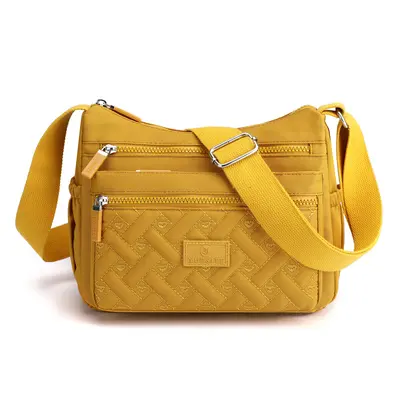 Lightweight Nylon Women's Crossbody Bag, Large Capacity, Multifunctional - 7