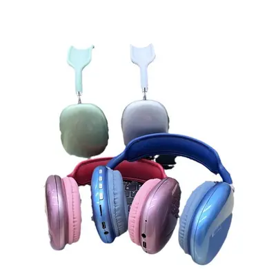 Трансграничные Bluetooth-наушники P9 p9 накладные наушники с мощным басом беспроводные спортивные игровые универсальные наушники заводской подарок
