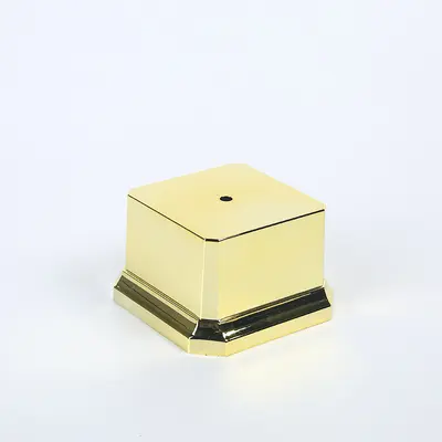 Small Plastic Trophy, Electroplated, Children's Encouragement Gift, Blank - 12