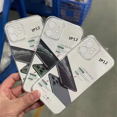 Apple 15 Pro Max/13 Pro Max transparente TPU Huelle XR kompatibel