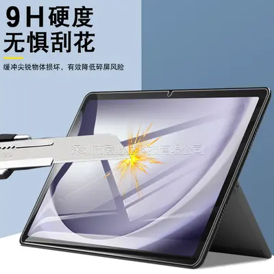 Samsung Galaxy Tab A9 ve Tab A9+ Uyumlu Temperli Cam Ekran Koruyucu