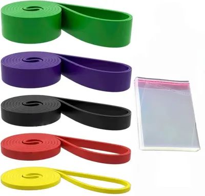 Fitness elastic band pull-up resistance band strength training elastic rope for men and women yoga stretching assistant pull band - 13