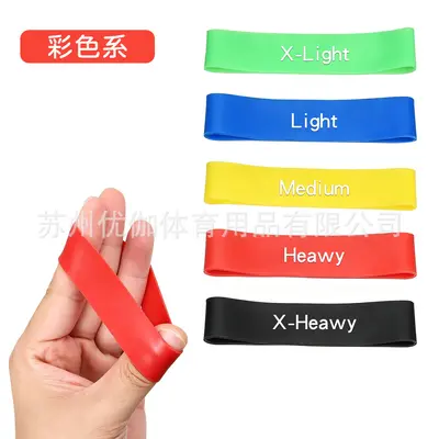 手指拉力带拇指外翻训练伸展拉力器脚趾拉力圈力量弹力带指圈套装 - 7