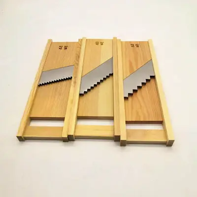 Çok amaçlı sebze doğrayıcı, ticari ev tipi, ahşap sap - 2