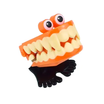 Halloween Wind-Up Jumping Pumpkin and Skeleton Toy - 7