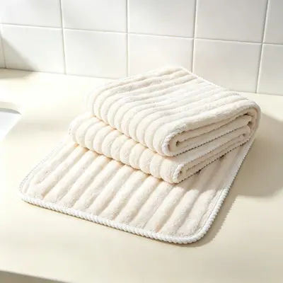 Sugar velvet coral velvet towel, face towel, absorbent, quick-drying, non-shedding, unisex bath towel, hand towel - 10