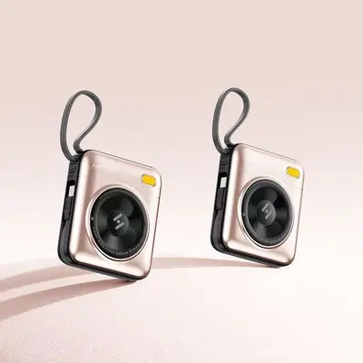 Yeni Ulusal Standart 3C Sertifikası 22.5W Süper Hızlı Şarj Kamerası Şarj Cihazı 20000mAh Dahili Çift Kablolu Taşınabilir Güç Kaynağı - 8