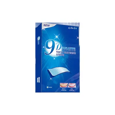 9D Teeth Whitening Strips, Yellow Stain Remover - 5