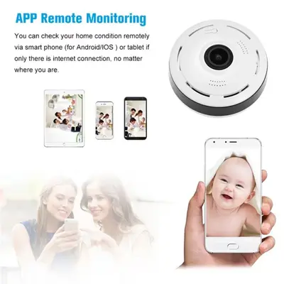 Sınır Ötesi Özel Geniş Açılı HD Ev Tipi Kablosuz Akıllı WiFi Uzaktan İzleme Gözetim Kayıt Cihazı HD Kamerası - 4