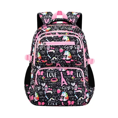 Amazon Cross-Border Hot-Selling Backpack Girls Three-Piece Set School Bag Elementary School Campus Cute Ins Style Shoulder Backpack