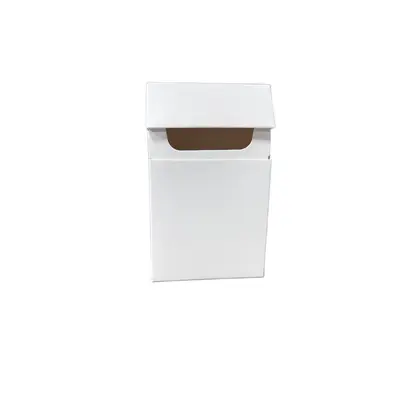 White Cardboard Cigarette Box for 20, Eco-Friendly Gift Box