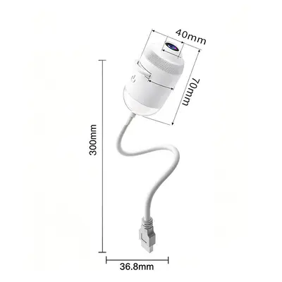 Starry Sky and Moon LED Night Light with Projection