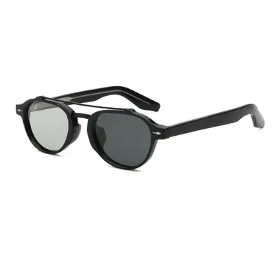Stylische Sonnenbrille mit UV-Schutz, schlichtes Design - 12