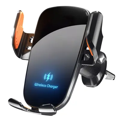 Car Wireless Charger Navigation Phone Holder for iPhone with Automatic Induction - 6