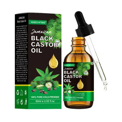 Jamaican Black Castor Oil Hair Essential Oil, Smoothing and Nourishing