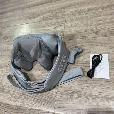 Trapez kası ısıtmalı masaj cihazı, omuz boyun, elektrikli çok işlevli - 8