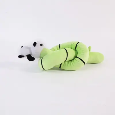 Durable Chew-Resistant Plush Dog Toy with Squeaker for Boredom Relief - 12