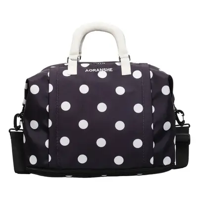 Polka Dot Short-Distance Travel Bag with Single Shoulder Strap - 7
