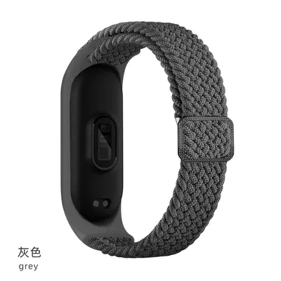 Adjustable Woven Strap for Xiaomi Band 11/9/8, TPU Frame - 13