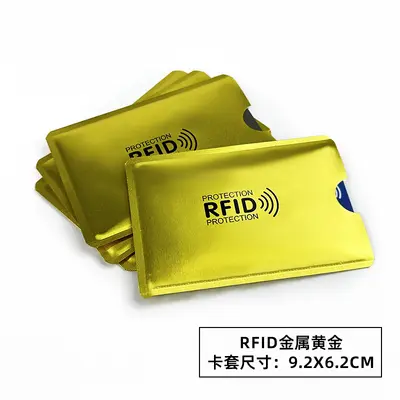 Sınır ötesi lazer rfid kart tutucu anti-tarama anti-manyetikliği giderme anti-hırsızlık fırçası NFC banka kimlik kartı alüminyum folyo koruyucu kart tutucu - 9
