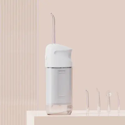 现货跨境网红抖音电动冲牙器便携抽拉式智能洗牙器牙结石口腔神器 - 10