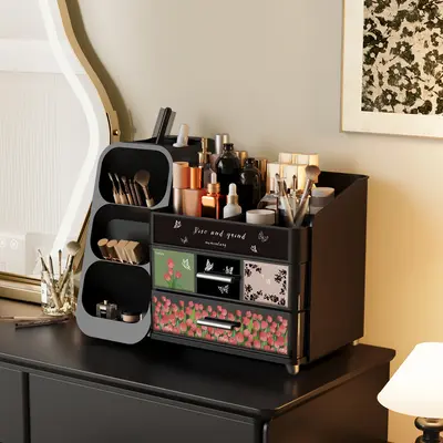 Cosmetics Storage Box, Luxury Design - 8