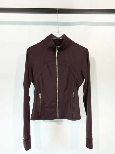 Women's Short Stand-Collar Slim-Fit Yoga Sports Jacket - 11