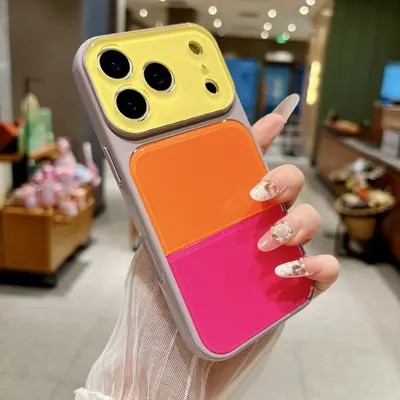 iPhone 17 Pro Max three-color dopamine acrylic case - 11