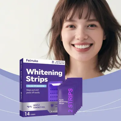 Feimuko Purple Shine Teeth Whitening Strips
