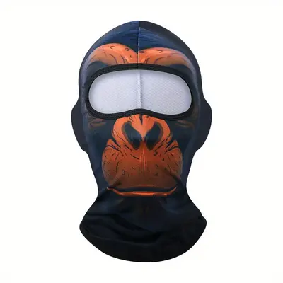 Men's cycling balaclava and neck gaiter, windproof, quick-dry, sweat-absorbing - 8