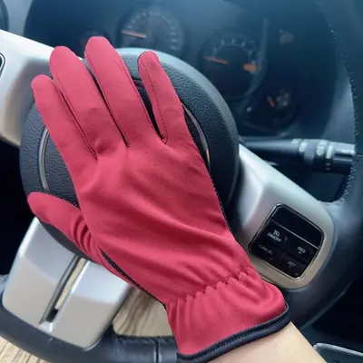 Summer Breathable Non-Slip Cycling Gloves with Sun Protection for Men and Women - 13